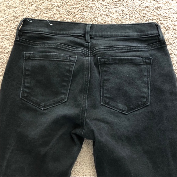 Blackwash LOFT Skinny Jeans SZ 2 - Picture 3 of 3